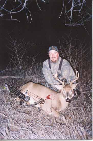 2004 Deer Justin Beach with a Whitetail buck