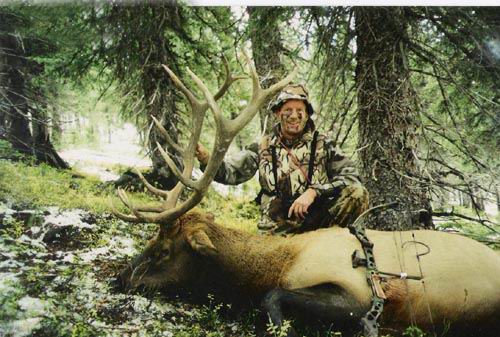 2004 Elk Rick Parish with a nice Bull