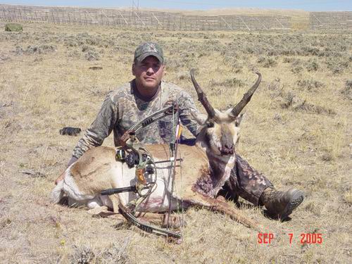 2005 Antelope Dan Conrad with
                    a nice buck