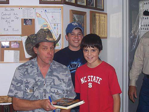 2005 Ted Nugent Toni and Eli Meena with Nugent