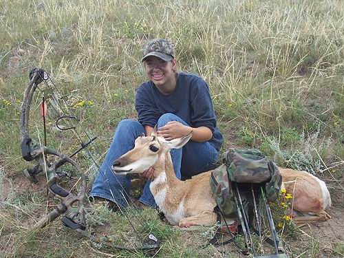 2005 Antelope Amy Perkins
                   with her Antelope