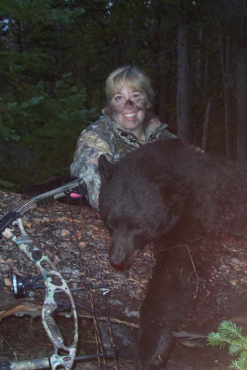 2008 Bear Stephanie Perkins
                  with Black Bear