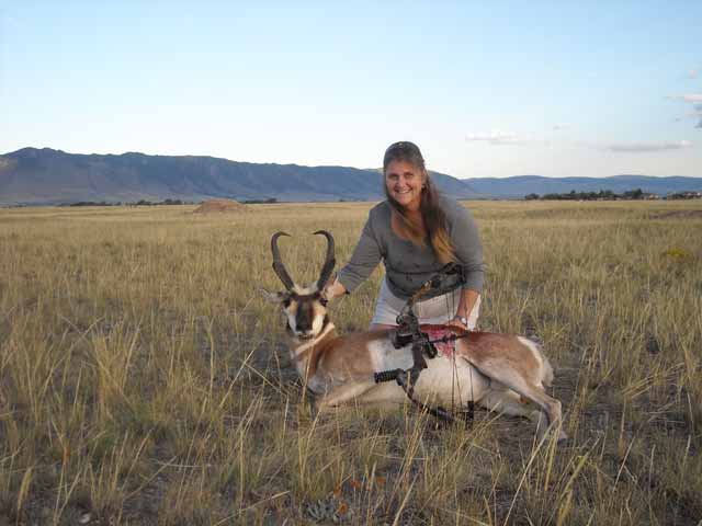 2008 Antelope Anita with first buck