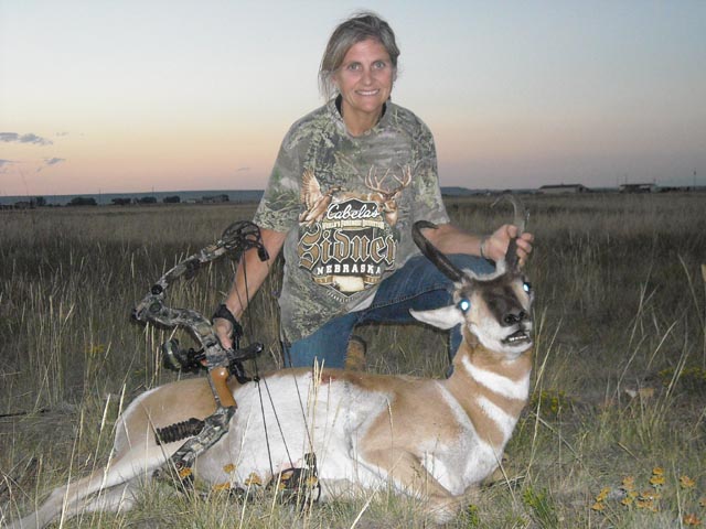 2010 antelope Anita's
                    first buck with new passion
